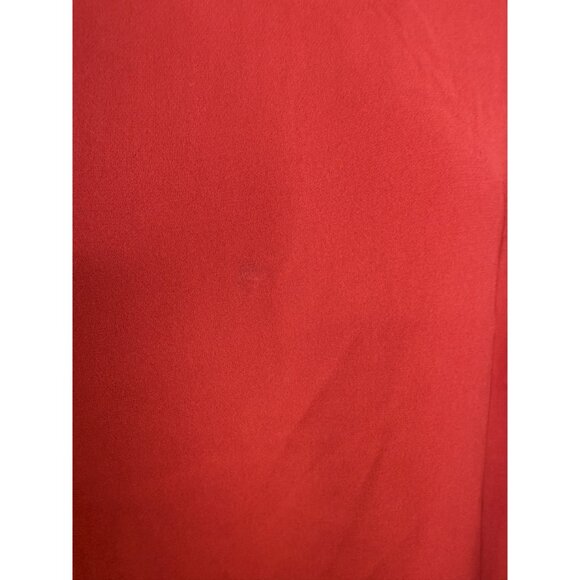 Lafayette 148 Maroon Long Sleeve Shift Dress Size L - Picture 2 of 6